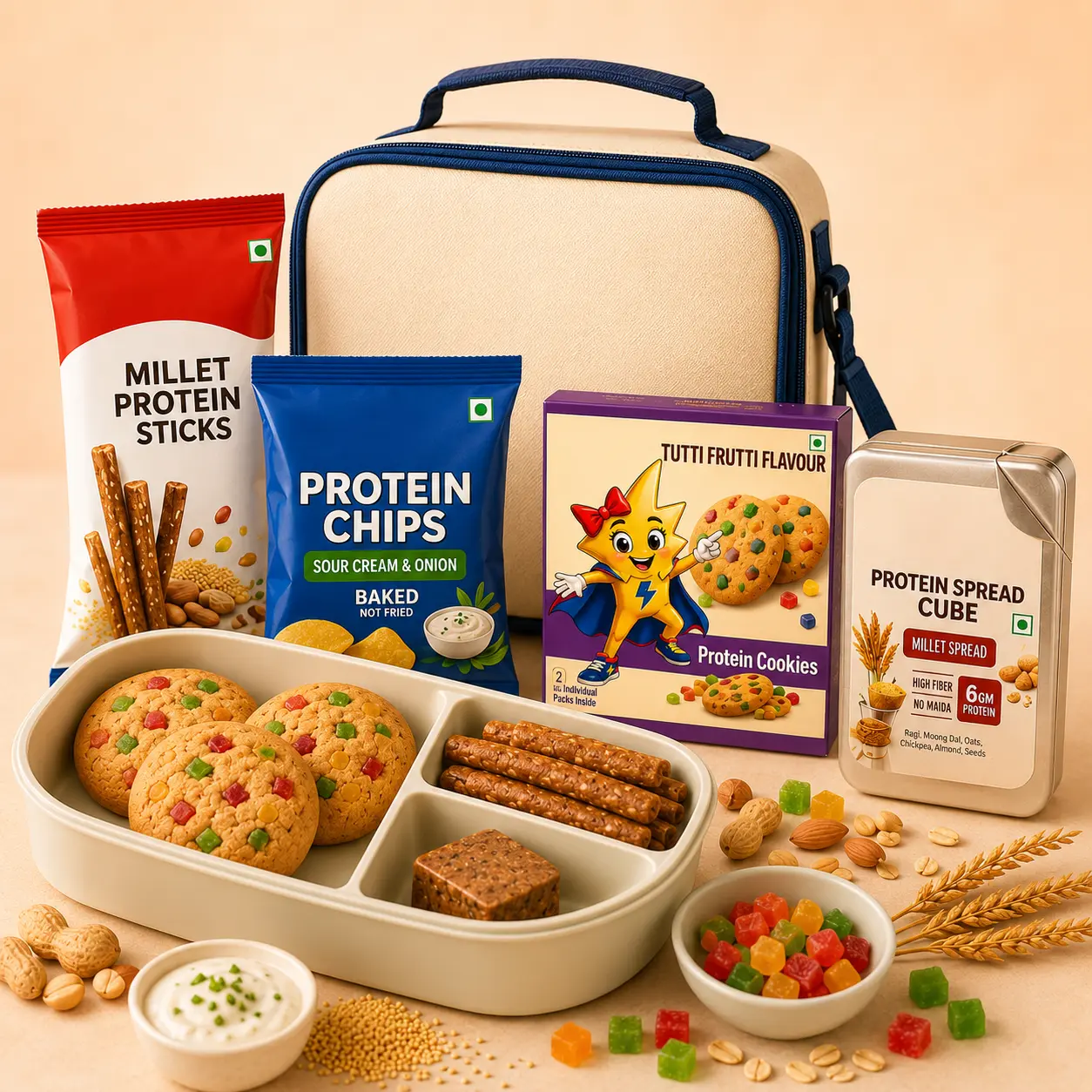 6gm Protein Tiffin Box